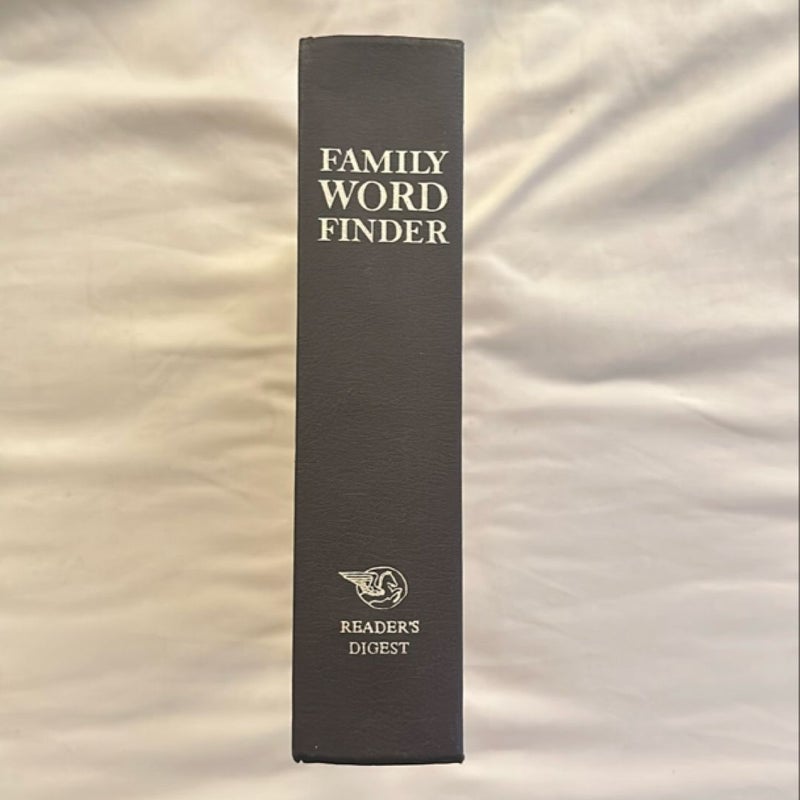 Family Word Finder