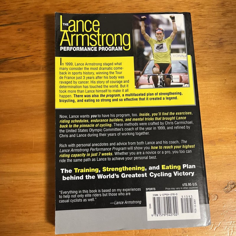 The Lance Armstrong Performance Program