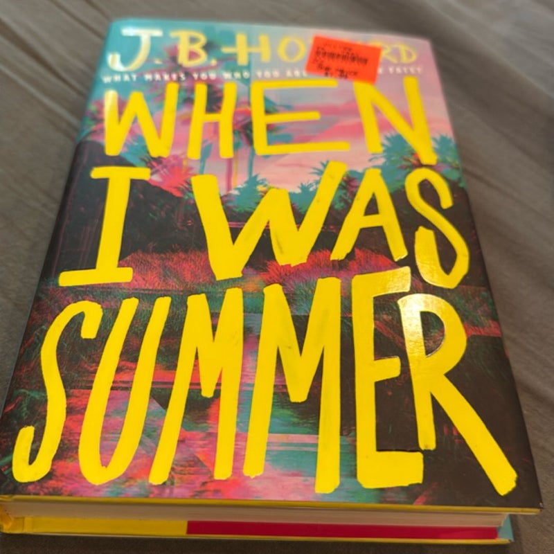 When I Was Summer