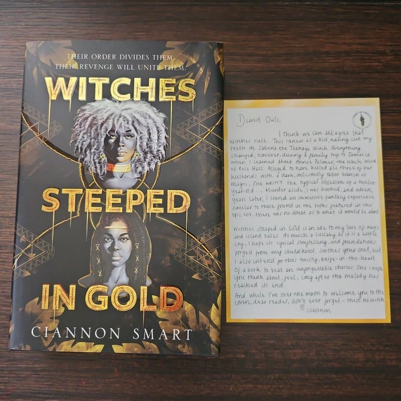 Owlcrate Witches Steeped in Gold