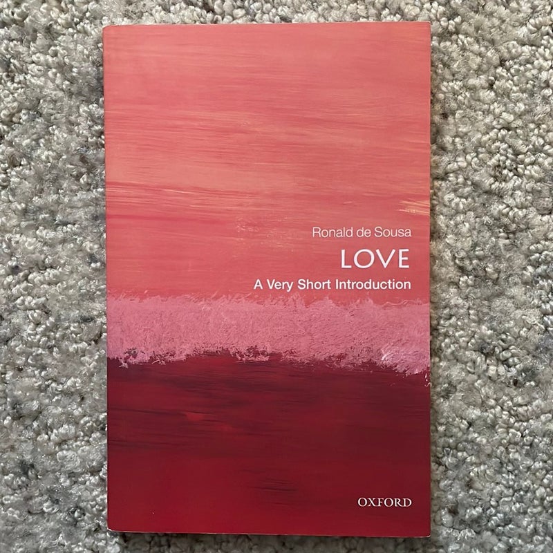 Love: a Very Short Introduction