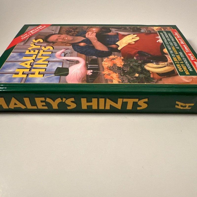 Haley's Hints Rosemary Haley & Graham Haley Hardcover Revised edition Like New