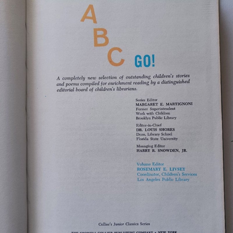 Collier's Junior Classics ABC Go! 1962 Volume 1