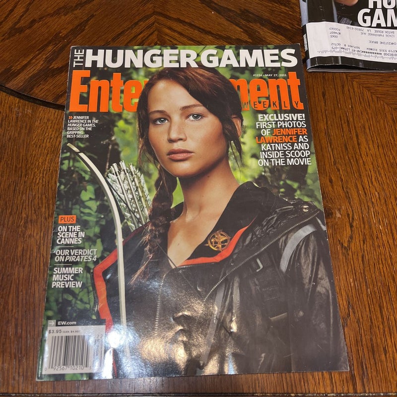 Hunger games magazines