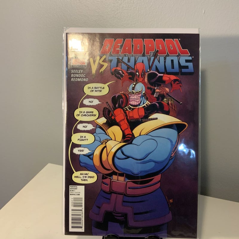 Deadpool Vs Thanos