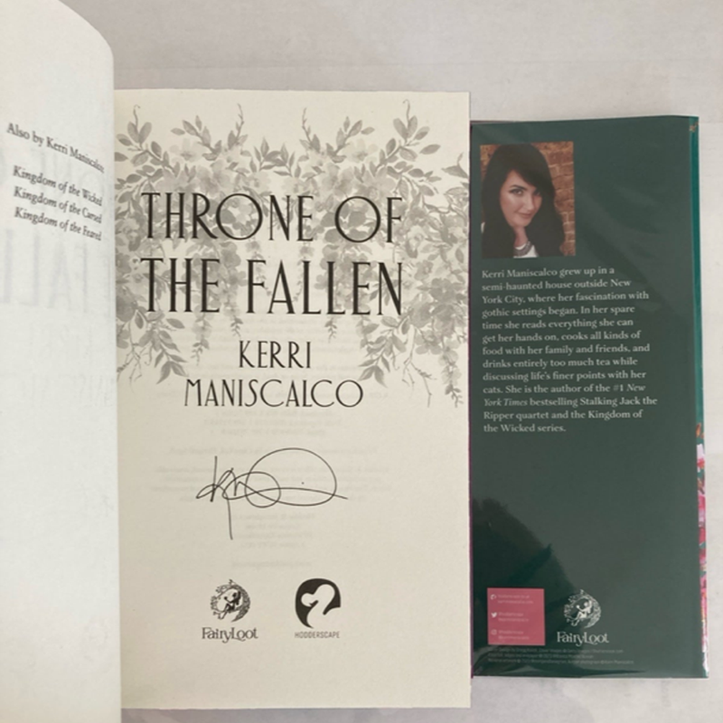 Throne Of The Fallen Fairyloot Exclusive Edition