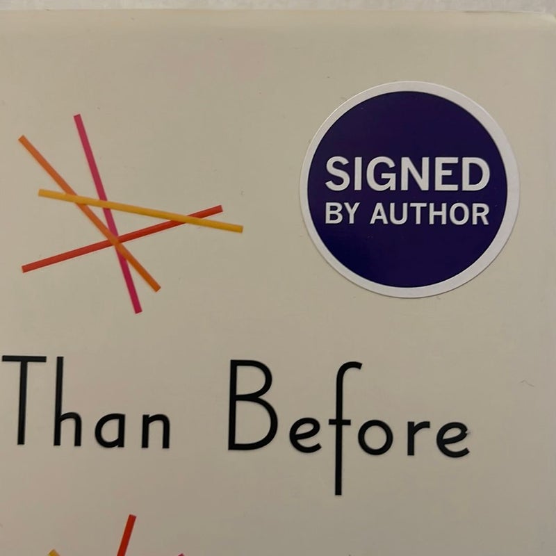 Better Than Before - AUTOGRAPHED EDITION
