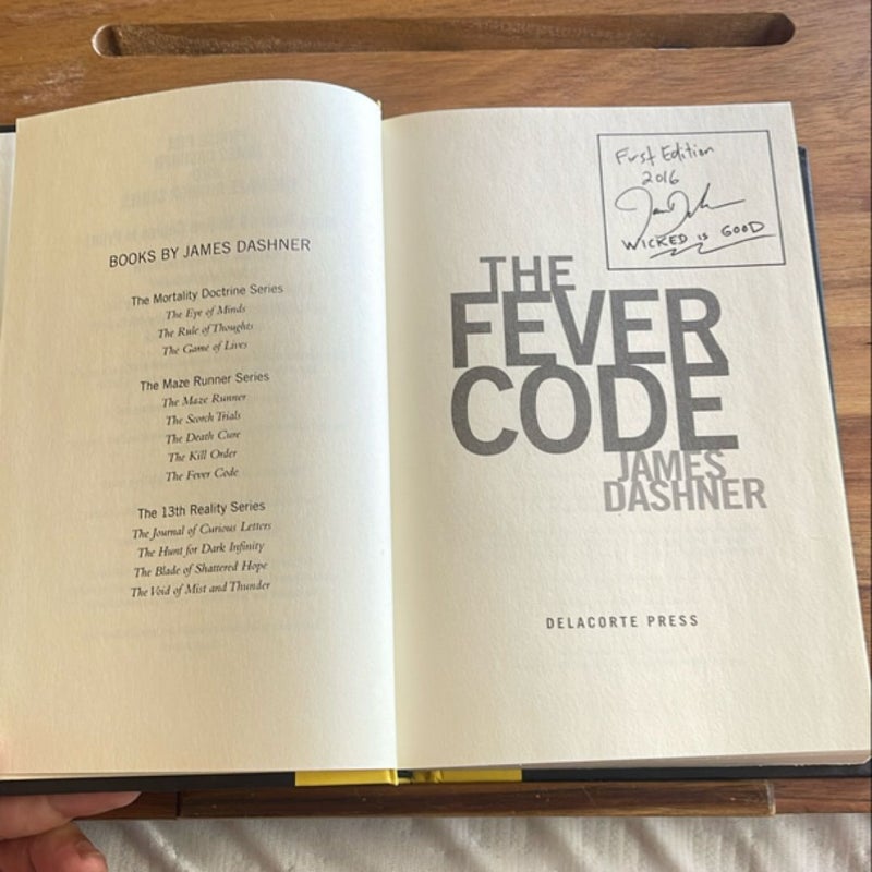 The Fever Code (Maze Runner, Book Five; Prequel)