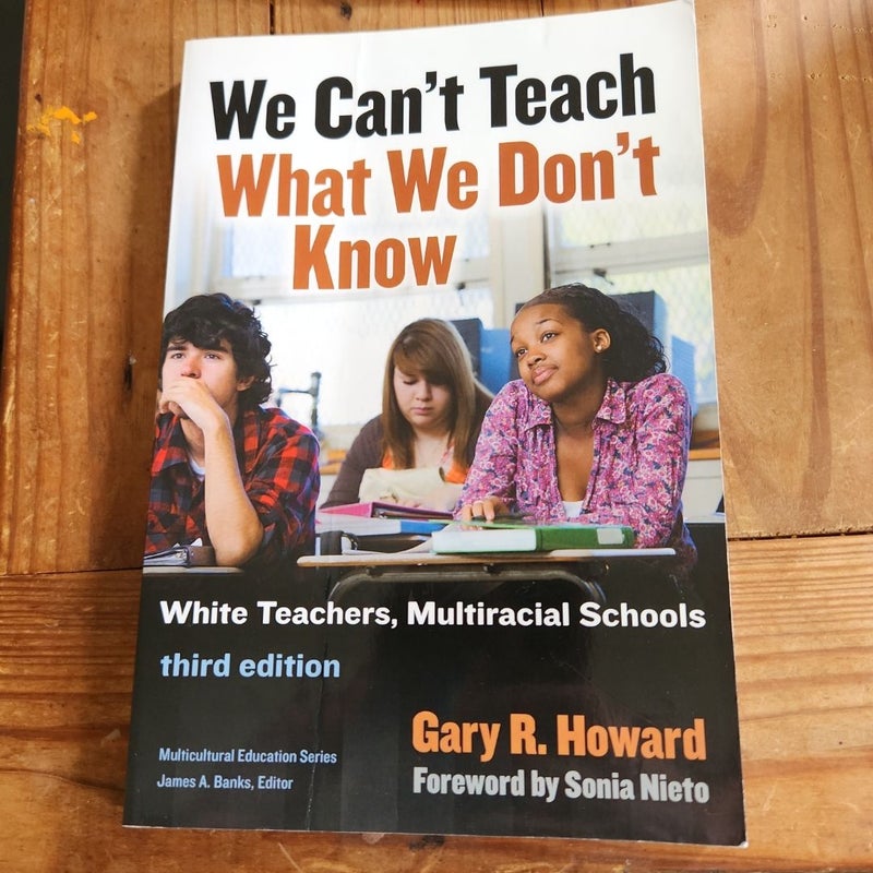 We Can't Teach What We Don't Know