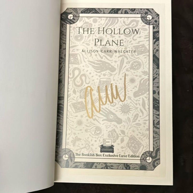 The Hollow Plane *Bookish Box Exclusive Edition*