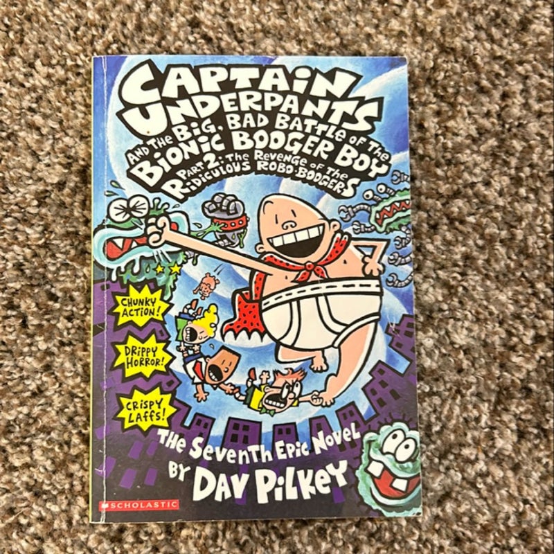 Captain Underpants 1,3,5,7,and 8