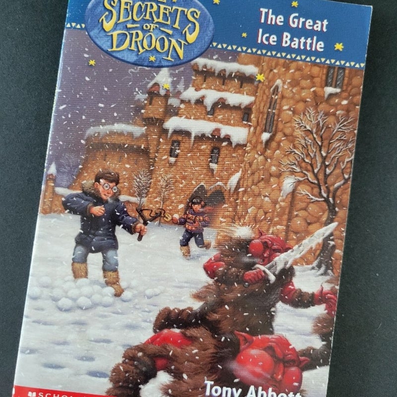 THE SECRETS OF DROON LOT OF 12 SCHOLASTIC BOOKS VINTAGE FANTASY BY TONY ABBOTT