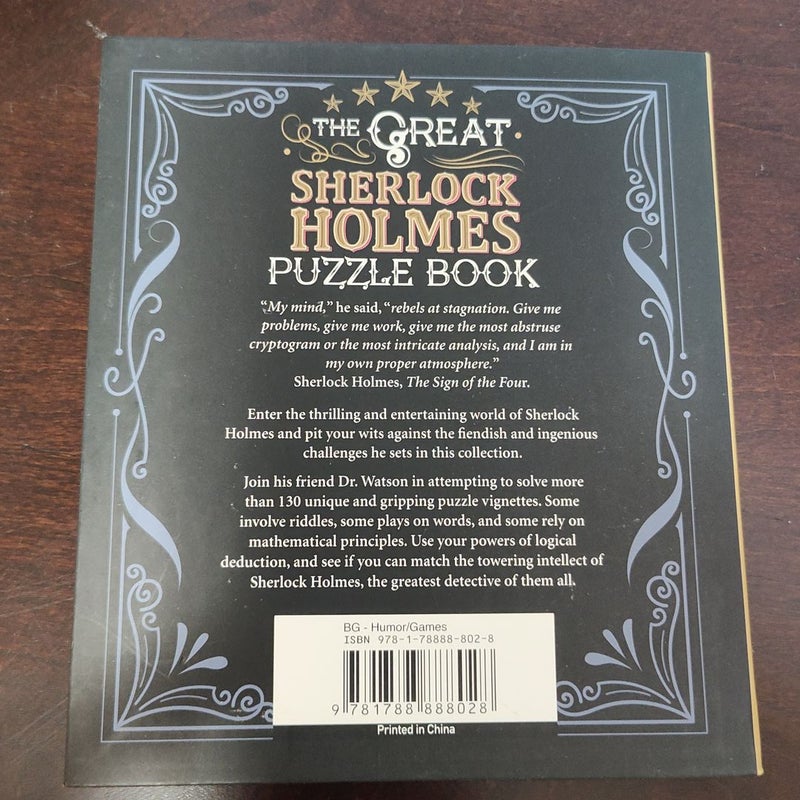 The Great Sherlock Holmes Puzzle Book