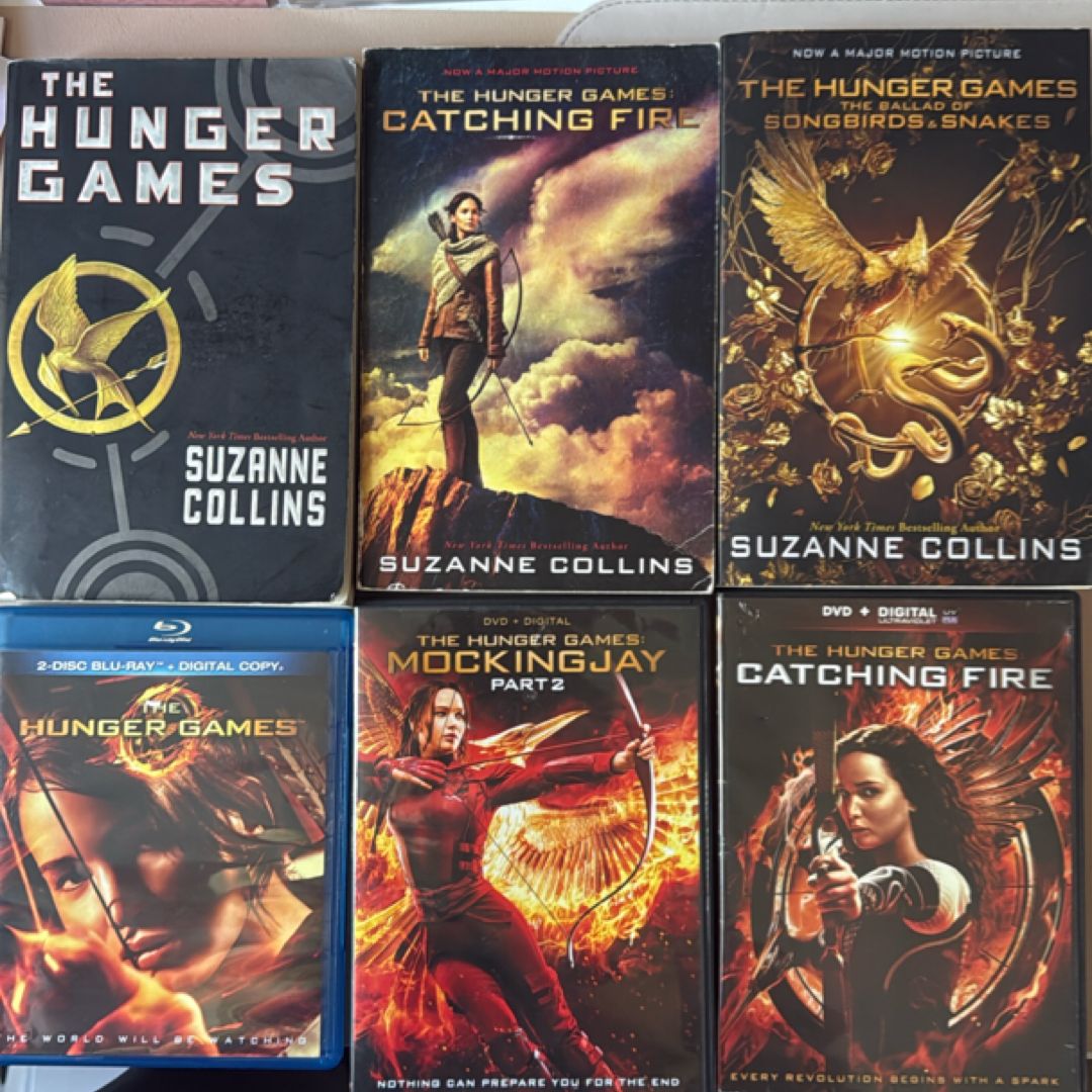 Hunger Games Book and Movie BUNDLE