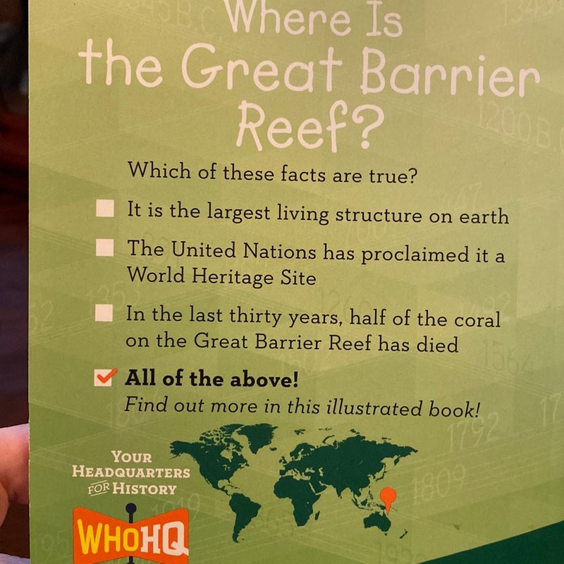 Where is the Great Barrier Reef? 🐢 