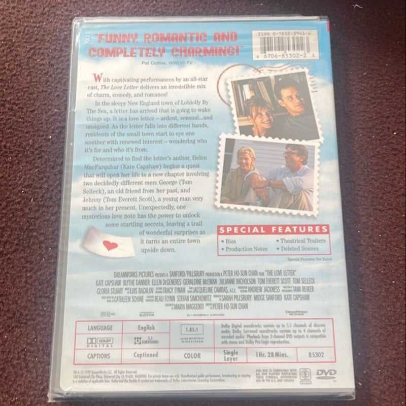 The Love Letter DVD