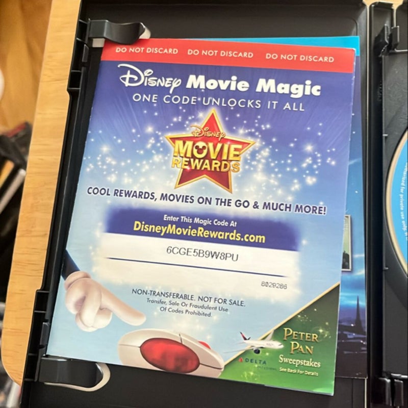 Peter Pan DVD