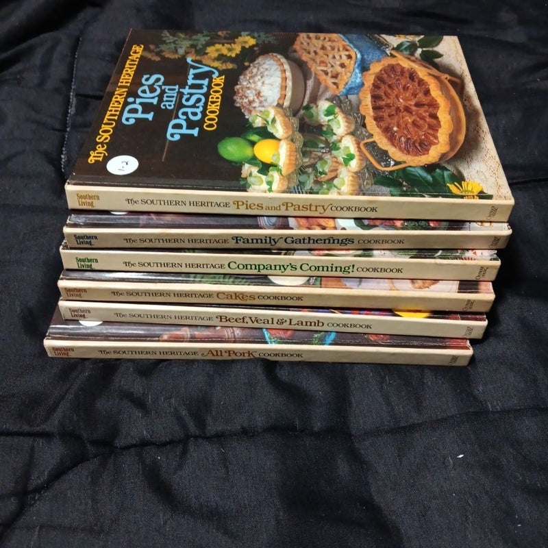 The Southern Heritage cookbook collection six book set