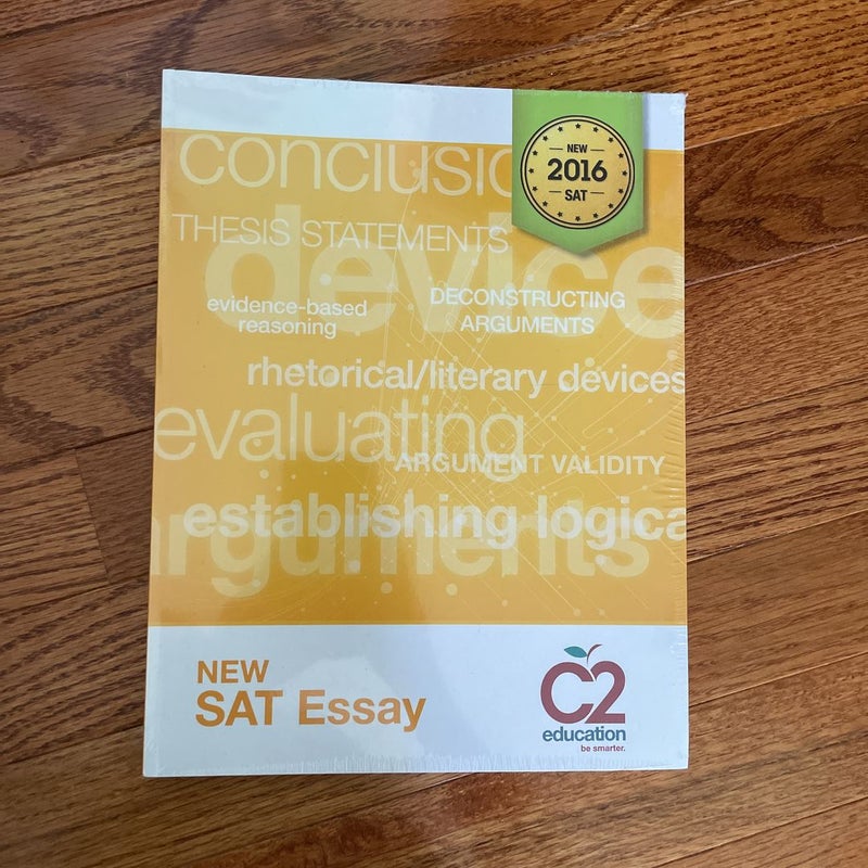 SAT Essay C2 Education Yellow workbook