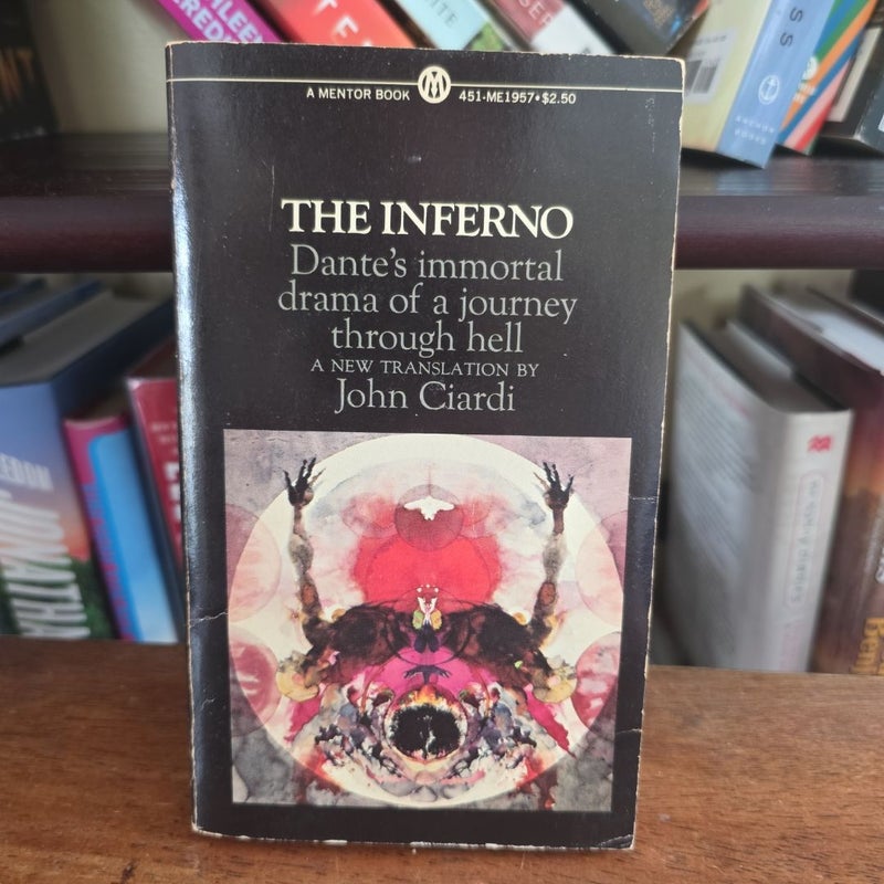 VINTAGE 1954 The Inferno (Written by Dante Alighieri, Translated by John Ciardi) Mentor Book Series