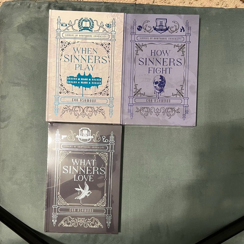 Sinners of Hawthorne University series