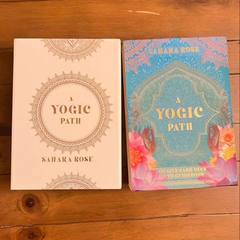 A Yogic Path Oracle Deck and Guidebook (Keepsake Box Set)