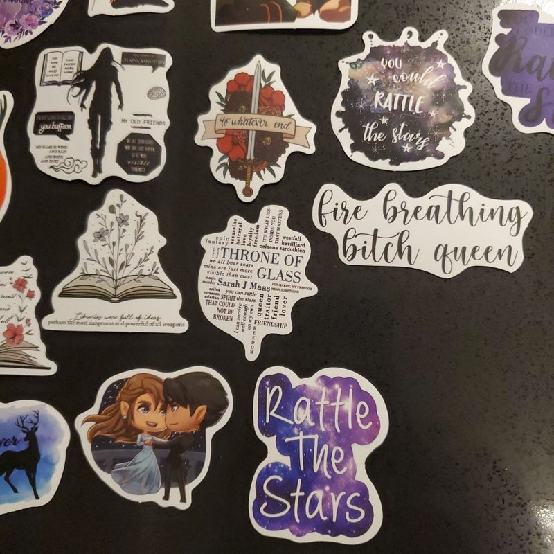 Throne of Glass Stickers