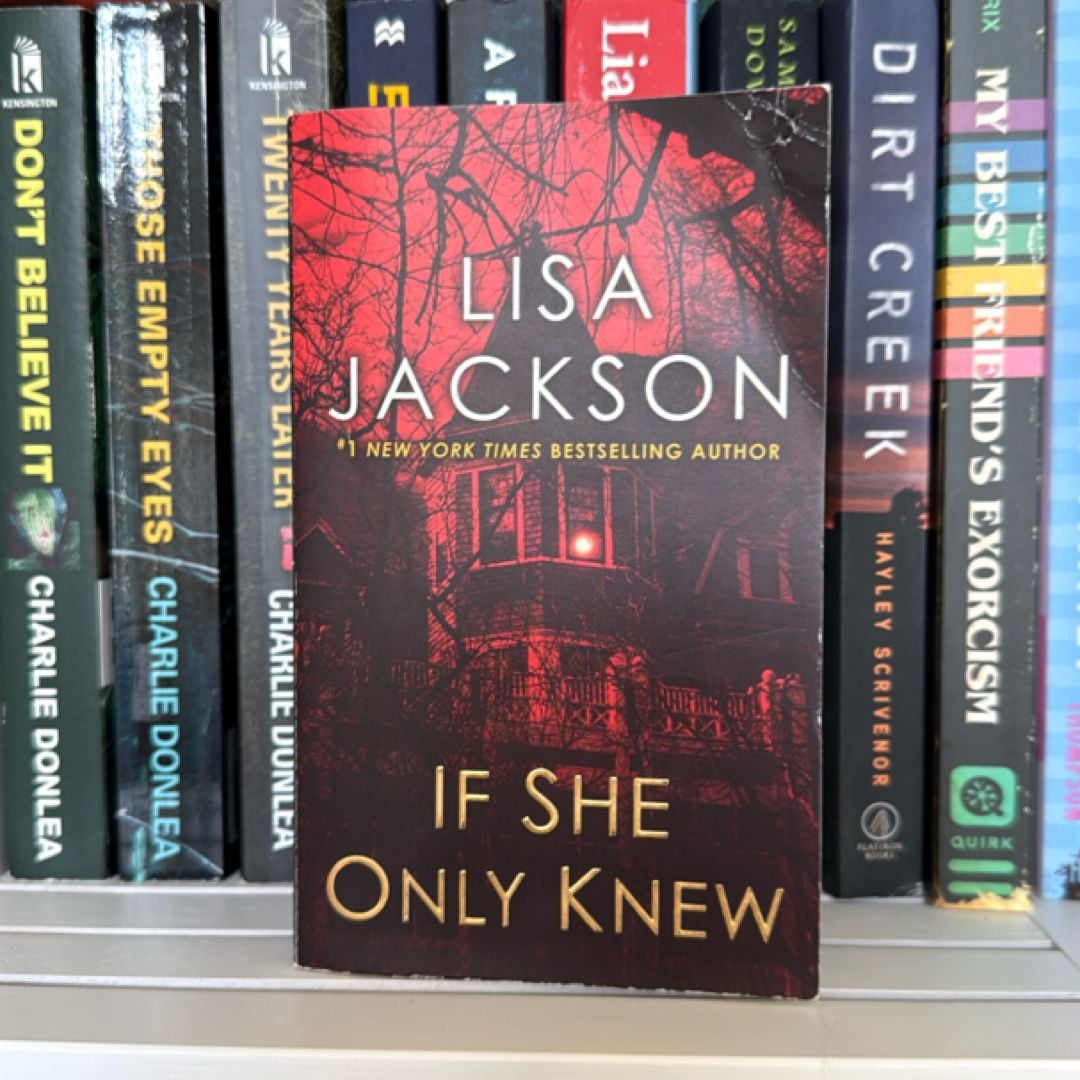 If She Only Knew by Lisa Jackson, Paperback | Pangobooks