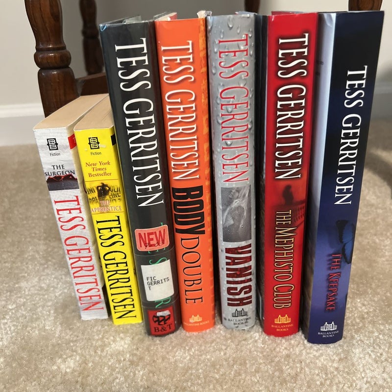 BUNDLE #1 Tess Gerritsen Rizzoli and Isles series #1-7 (5 hardback and 2 paperback)