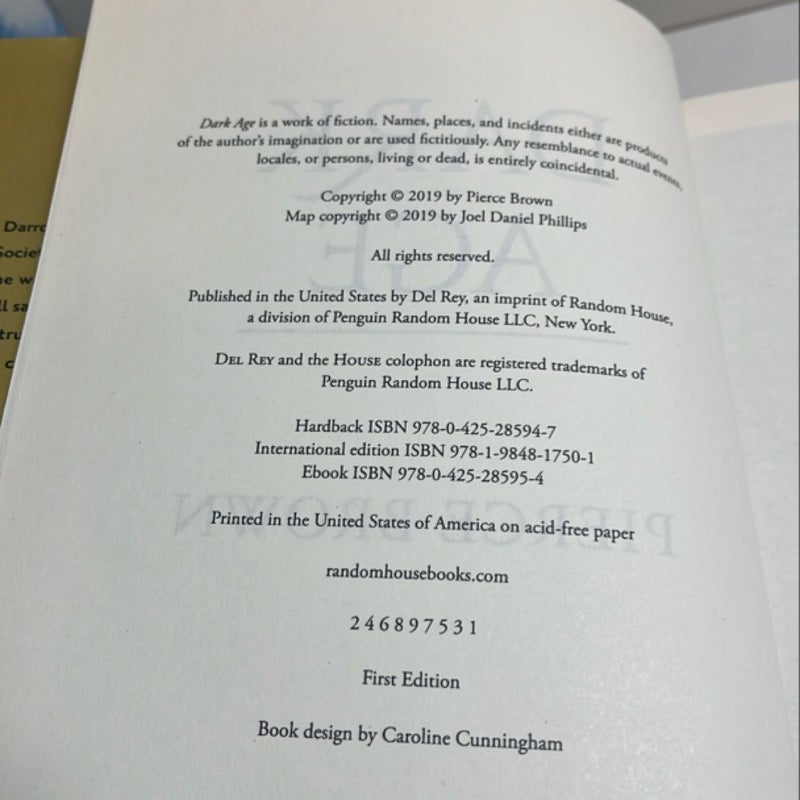Dark Age (First Edition/ First Printing)