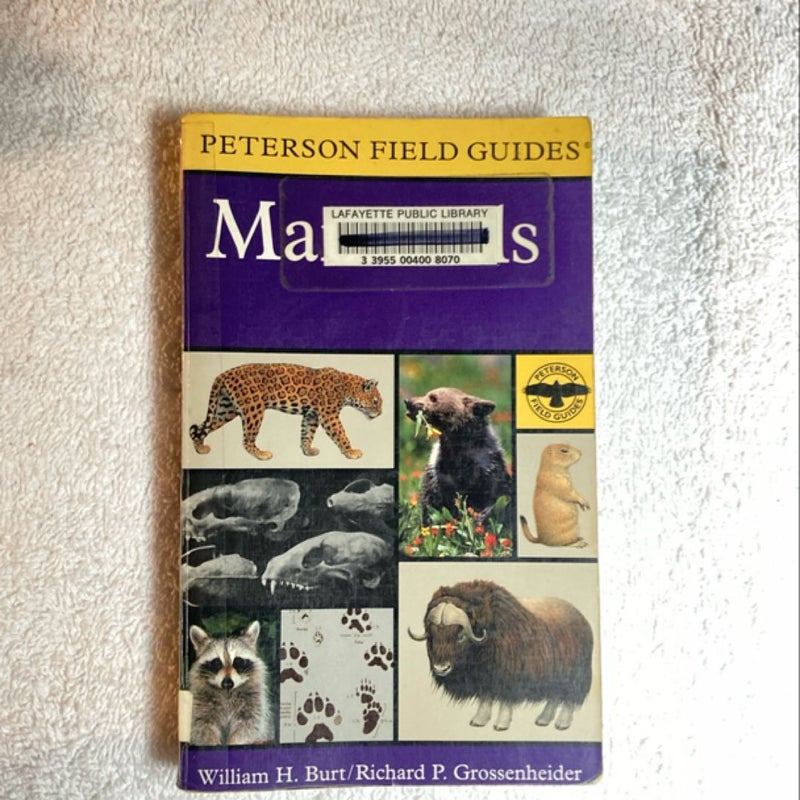 Peterson Field Guide to Mammals of North America