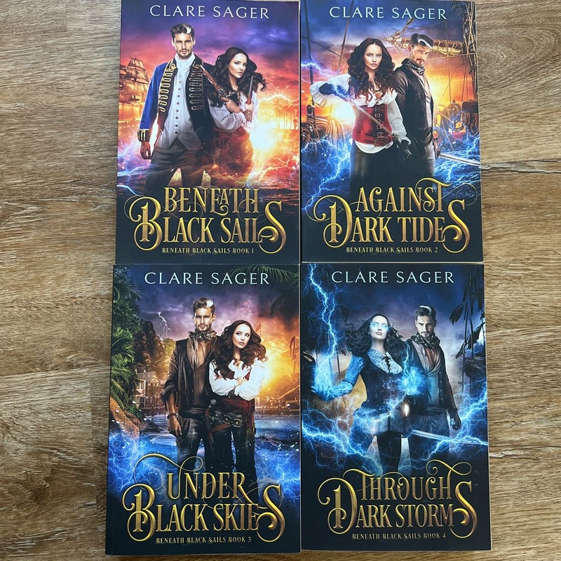 Beneath Black Sails Series (original covers)