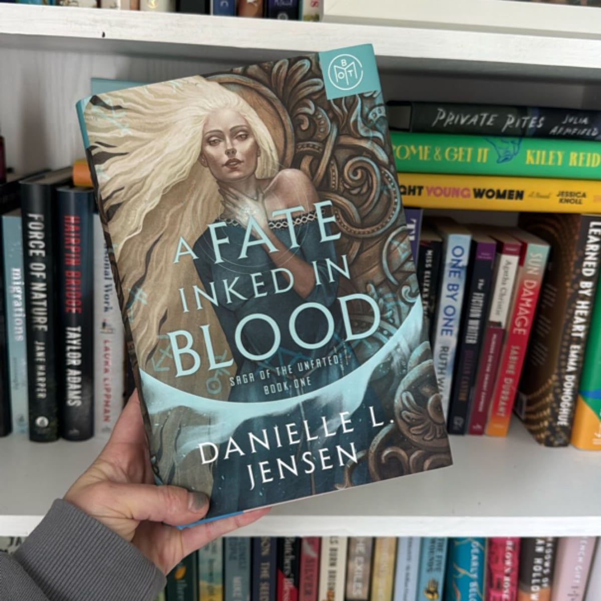 A Fate Inked in Blood by Danielle L. Jensen, Hardcover | Pangobooks