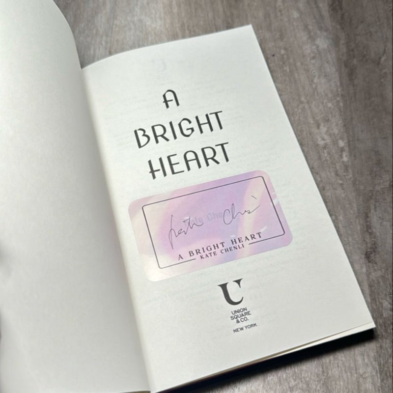 A Bright Heart (Fae Crate Signed Bookplate) 