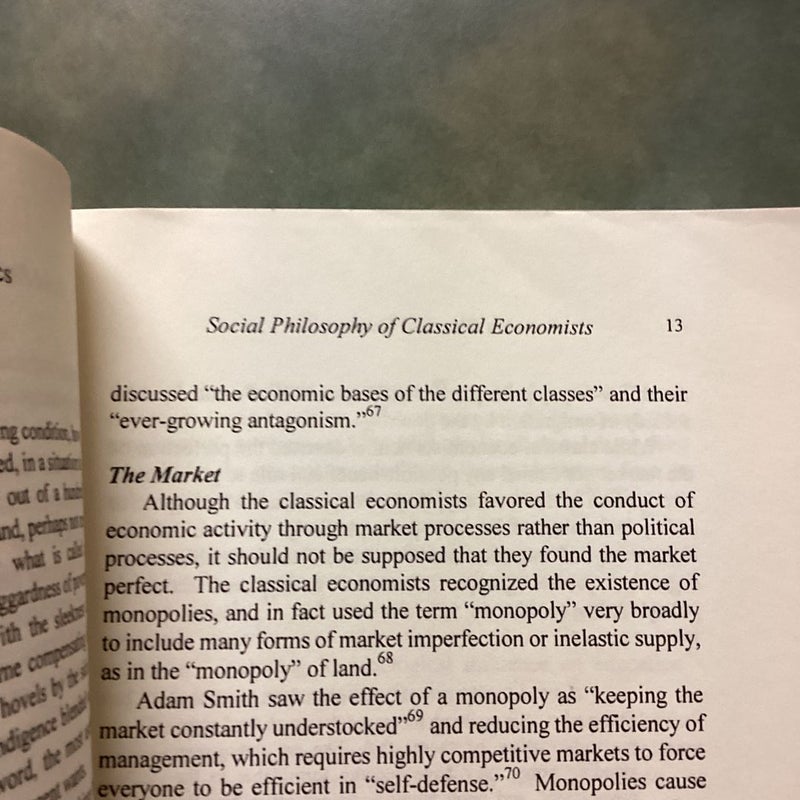 On Classical Economics