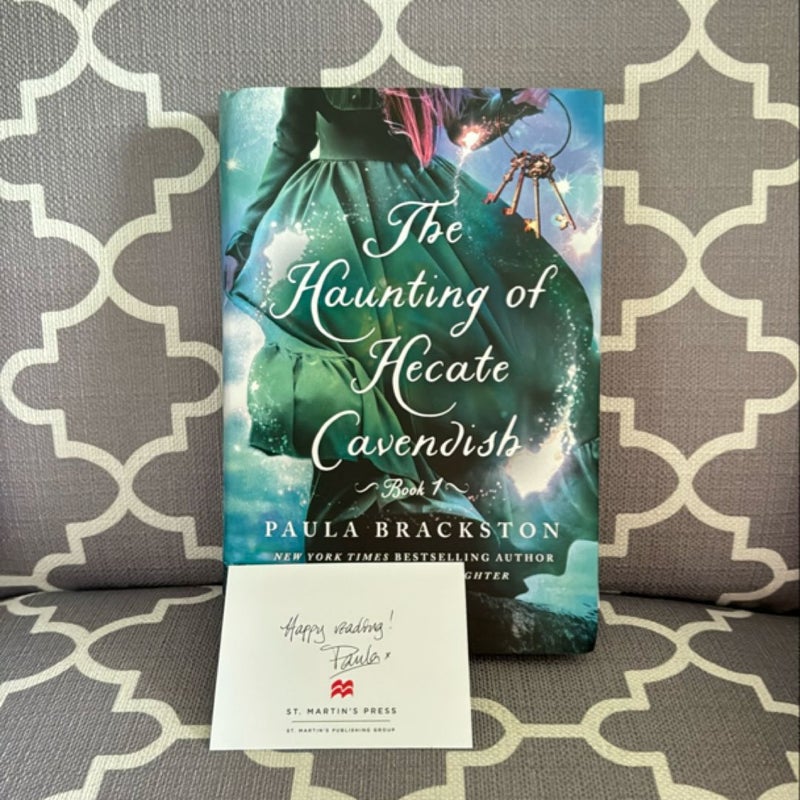 The Haunting of Hecate Cavendish with signed book plate