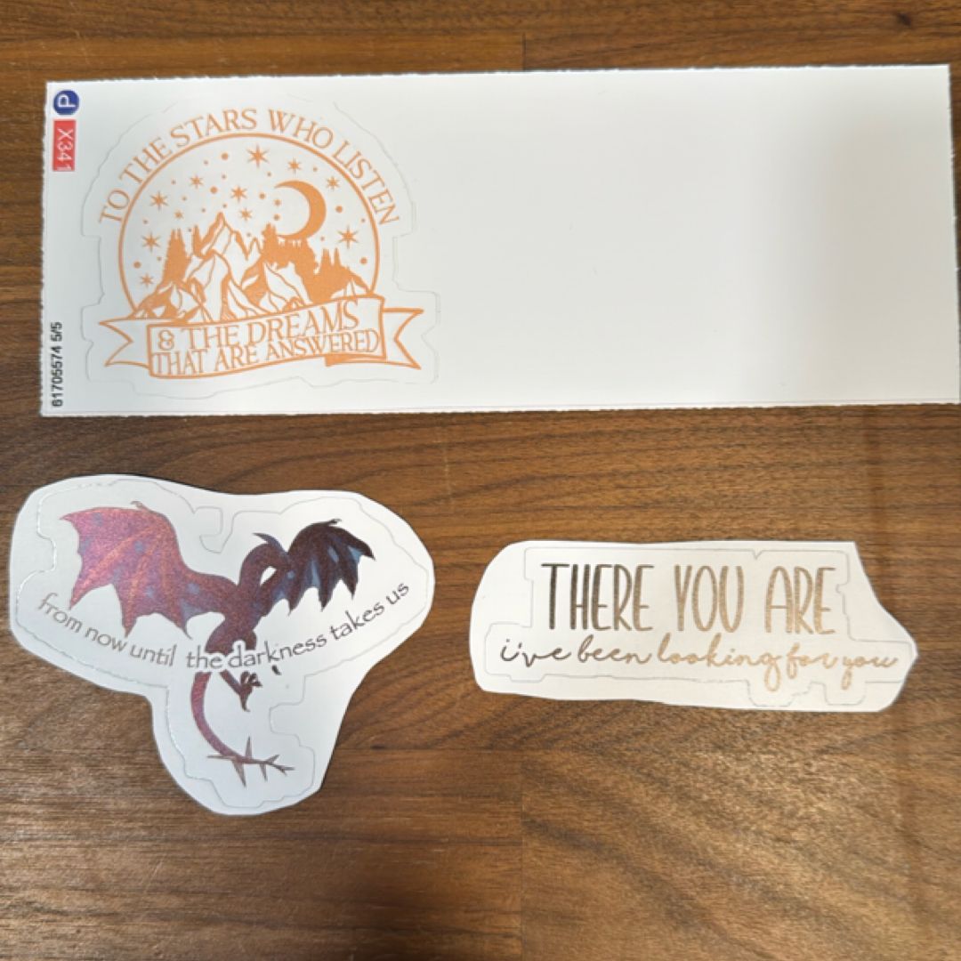 Sara J Maas Stickers