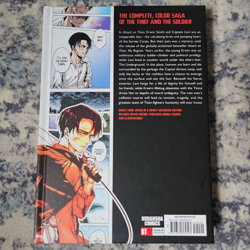 Attack on Titan: No Regrets Complete Color Edition
