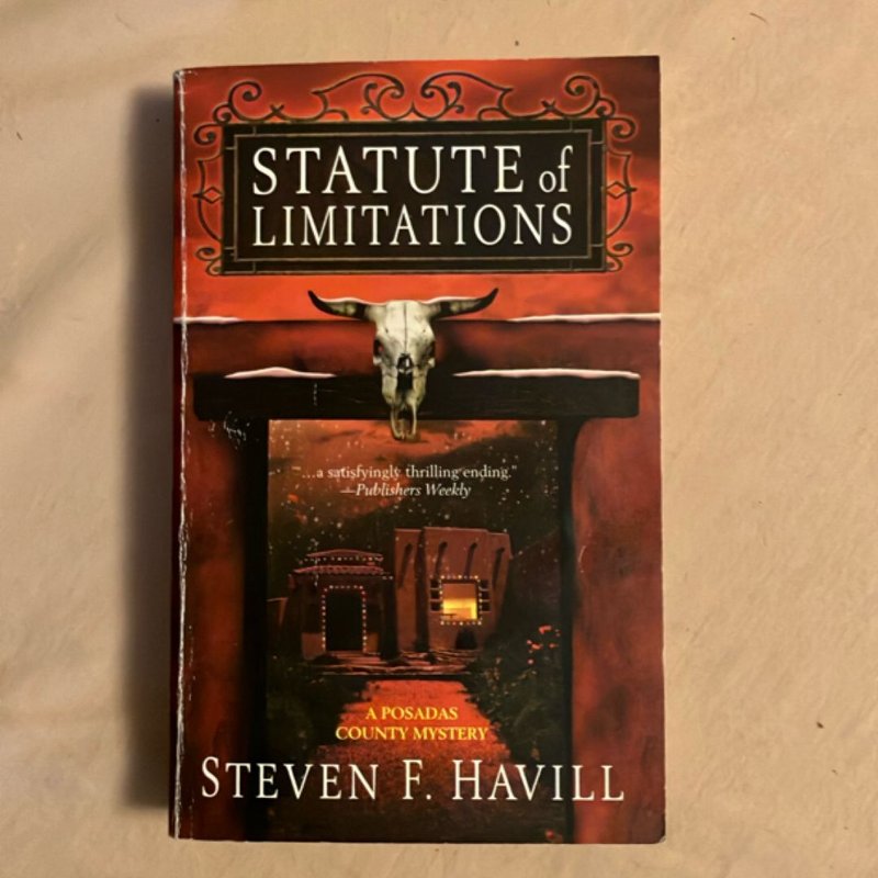 Statute of Limitations by Steven F. Havill, Paperback | Pangobooks