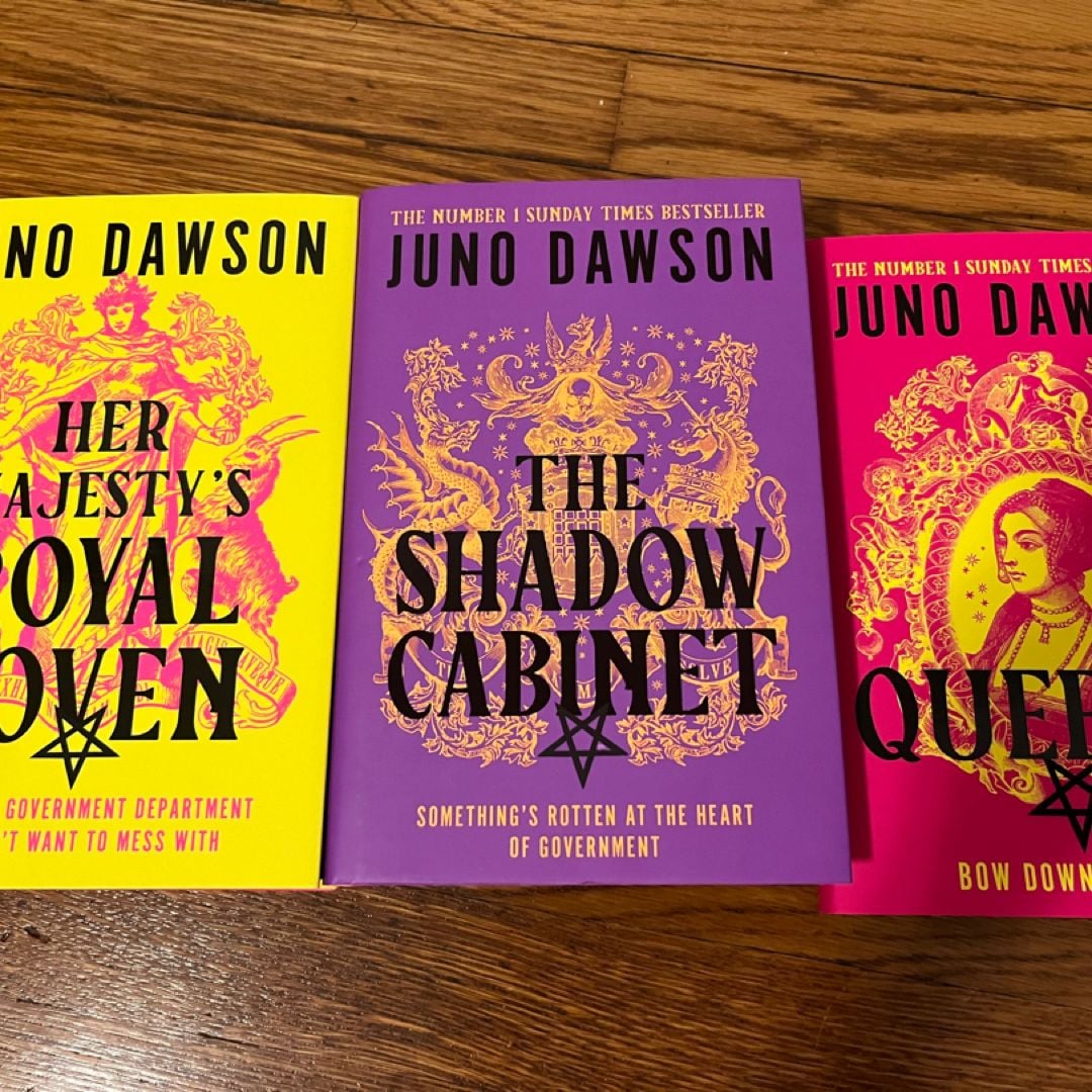 Fairyloot signed Her Majesty's Royal Coven series by Juno Dawson