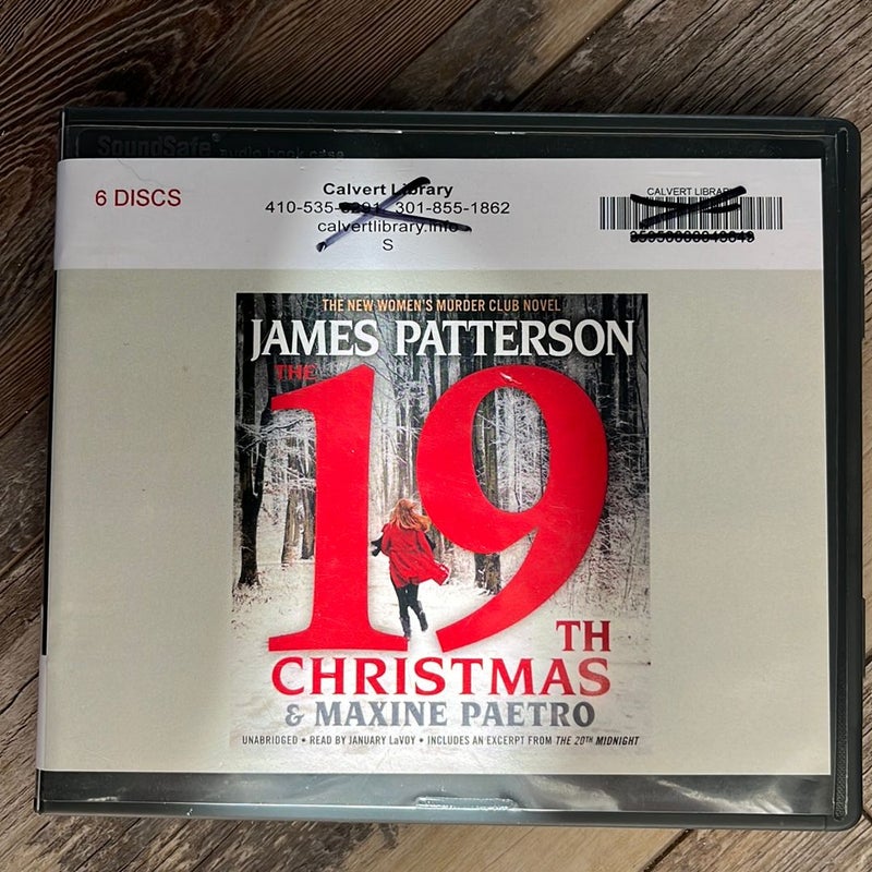 The 19th Christmas (CD Audio Book)