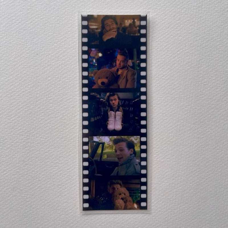 One Direction “Night Changes” film strip bookmark 