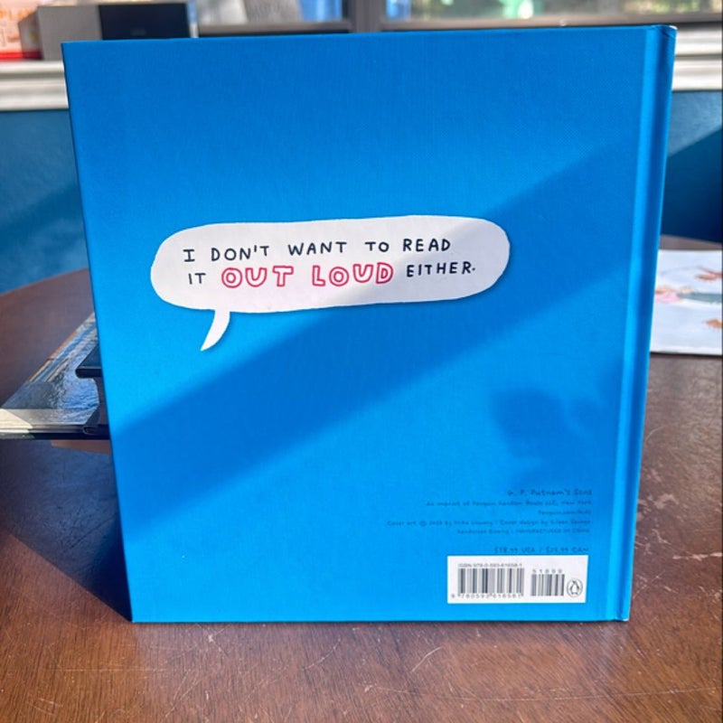I Don't Want to Read This Book Aloud