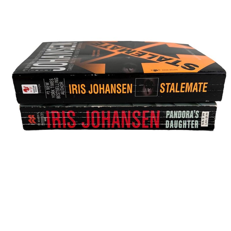 Stalemate & Pandora’s Daughter - 2 book bundle Iris Johansen