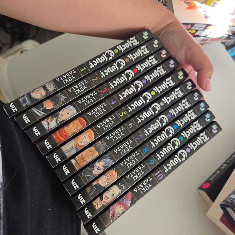 Black Clover, Vol. 1-10