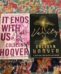 Colleen Hoover Collection 2 Book Set Verity & It Ends With Us - Trade PB Good