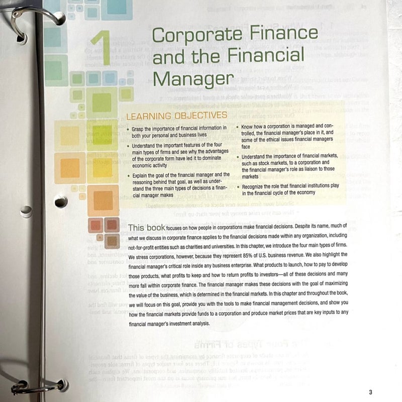 Fundamentals of Corporate Finance Custom Edition for FIN 320 Cal State Fullerton