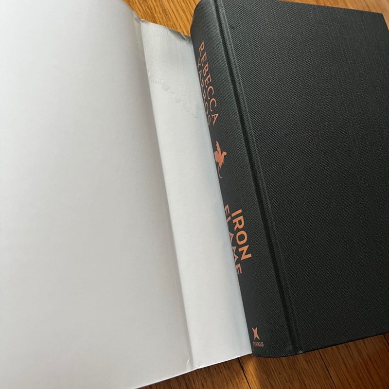 Australian exclusive editions of Fourth Wing & Iron Flame