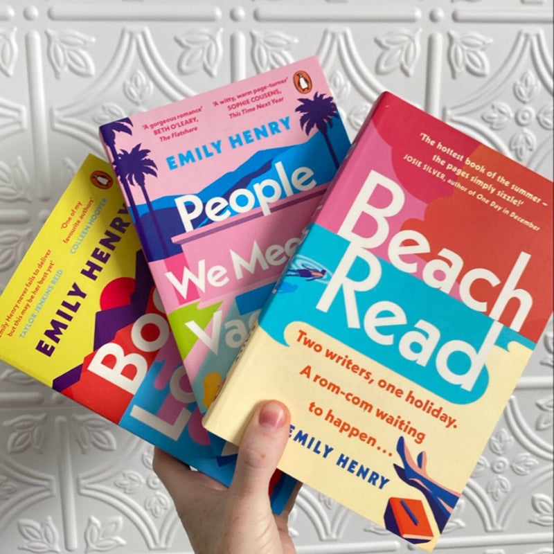 Emily Henry UK Book Lovers Beach Read People We Meet on Vacation