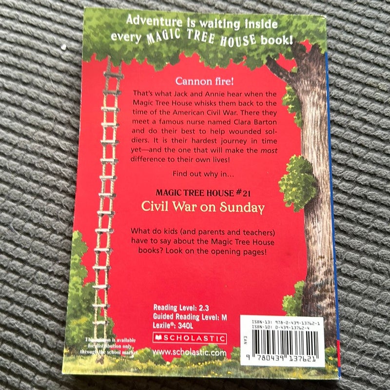 Magic Tree House #21: Civil War on Sunday